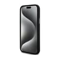 Pikkukuva 4 / 7: DKNY nestemäinen silikonimetallilogo - iPhone 15 Plus / 14 Plus -kotelo (musta)