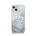 Miniatyrbillede 3 af 8: DKNY Liquid Glitter Big Logo - iPhone 15 / 14 / 13 cover (hvid)