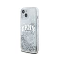 Miniatyrbillede 2 af 8: DKNY Liquid Glitter Big Logo - iPhone 15 / 14 / 13 cover (hvid)