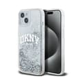 Miniatyrbillede 1 af 8: DKNY Liquid Glitter Big Logo - iPhone 15 / 14 / 13 cover (hvid)