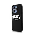 Pikkukuva 2 / 8: DKNY Liquid Silicone White Printed Logo MagSafe - iPhone 13 Pro -kotelo (musta)