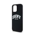 Pikkukuva 6 / 8: DKNY Liquid Silicone White Printed Logo MagSafe - iPhone 13 Pro Max -kotelo (musta)