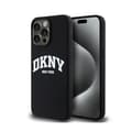 Pikkukuva 1 / 8: DKNY Liquid Silicone White Printed Logo MagSafe - iPhone 13 Pro Max -kotelo (musta)