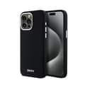 Pikkukuva 1 / 8: DKNY Liquid Silicone Small Metal Logo MagSafe - iPhone 15 Pro Max -kotelo (musta)