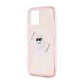 Miniatyrbillede 6 af 8: Karl Lagerfeld IML Choupette MagSafe - iPhone 12 / iPhone 12 Pro cover (lyserød)