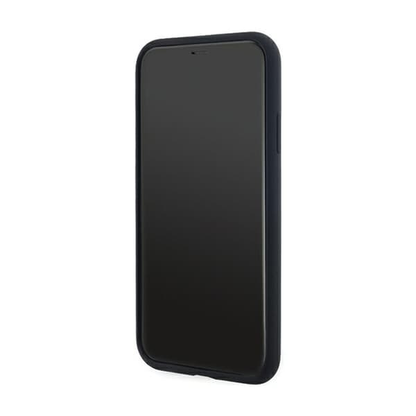 Karl Lagerfeld silikoninen Karl & Choupette MagSafe - iPhone 11 -suojakuori (musta)