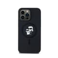 Miniatyrbild 3 av 8: Karl Lagerfeld Silikon Karl & Choupette MagSafe - iPhone 14 Pro Max Skal (Svart)