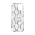 Pikkukuva 7 / 8: Karl Lagerfeld IML Choupette Head & Monogram - iPhone 15 / 14 / 13 -suojakuori (läpinäkyvä)