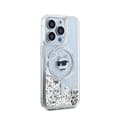 Miniatyrbillede 4 af 8: Karl Lagerfeld Liquid Glitter Choupette Head MagSafe - iPhone 13 Pro Max cover (gennemsigtigt)