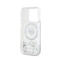 Miniatyrbillede 7 af 8: Karl Lagerfeld Liquid Glitter Choupette Head MagSafe - iPhone 13 Pro Max cover (gennemsigtigt)