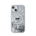 Pikkukuva 3 / 8: Karl Lagerfeld Liquid Glitter Choupette Head MagSafe - iPhone 15 Plus / 14 Plus -suojakuori (kirkas)