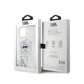 Pikkukuva 8 / 8: Karl Lagerfeld Liquid Glitter Choupette Head MagSafe - iPhone 15 Plus / 14 Plus -suojakuori (kirkas)
