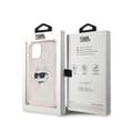 Pikkukuva 8 / 8: Karl Lagerfeld IML Choupette Head & Monogram - iPhone 13 -suojakuori (Vaaleanpunainen)