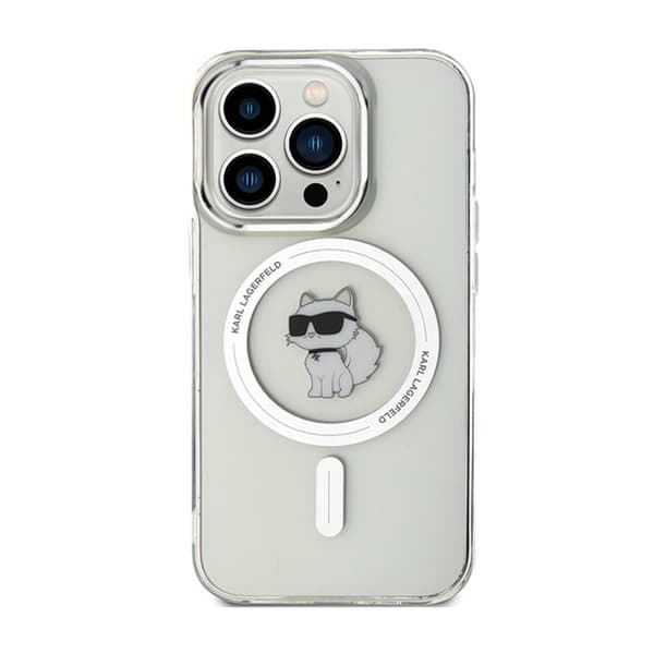Karl Lagerfeld IML Choupette MagSafe - iPhone 14 Pro cover (gennemsigtig)