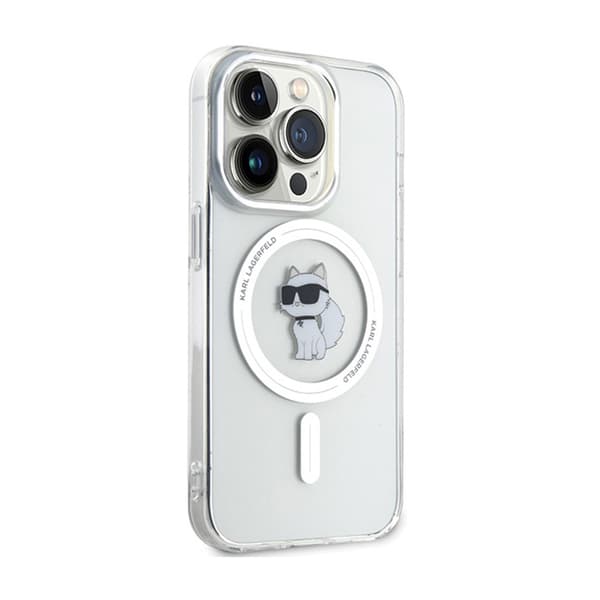 Karl Lagerfeld IML Choupette MagSafe - iPhone 14 Pro Max -suojakuori (kirkas)
