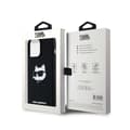 Miniatyrbillede 8 af 8: Karl Lagerfeld Silikone Choupette Head MagSafe - iPhone 15 Pro Etui (Sort)