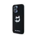 Miniatyrbillede 2 af 8: Karl Lagerfeld Silikone Choupette Head MagSafe - iPhone 15 Pro Etui (Sort)