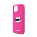 Miniatyrbillede 6 af 8: Karl Lagerfeld Silikone Choupette Head MagSafe - iPhone 15 Plus / 14 Plus Etui (Pink)