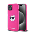 Miniatyrbillede 1 af 8: Karl Lagerfeld Silikone Choupette Head MagSafe - iPhone 15 Plus / 14 Plus Etui (Pink)