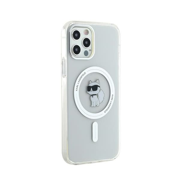 Karl Lagerfeld IML Choupette MagSafe - iPhone 12 / iPhone 12 Pro-skal (transparent)