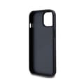 Pikkukuva 7 / 8: DKNY Nahkaruutukuvioinen yksikuvioinen kuvio ja painetut raidat - iPhone 15 Plus / 14 Plus -kotelo (musta)