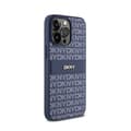 Pikkukuva 4 / 8: DKNY Leather Mono Stripe & Metal Logo - iPhone 15 Pro Max -kotelo (sininen)
