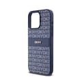 Pikkukuva 6 / 8: DKNY Leather Mono Stripe & Metal Logo - iPhone 15 Pro Max -kotelo (sininen)