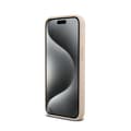 Pikkukuva 5 / 8: DKNY Leather Mono Stripe & Metal Logo - iPhone 15 Pro Max -kotelo (vaaleanpunainen)