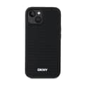 Pikkukuva 3 / 8: DKNY 3D-kumikuvio toistuvalla kuviolla - iPhone 15 Plus -suojakuori (musta)