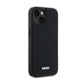 Pikkukuva 4 / 8: DKNY 3D-kumikuvio toistuvalla kuviolla - iPhone 15 Plus -suojakuori (musta)