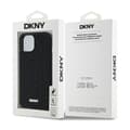 Pikkukuva 8 / 8: DKNY 3D-kumikuvio toistuvalla kuviolla - iPhone 15 Plus -suojakuori (musta)