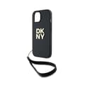 Pikkukuva 5 / 7: DKNY-ranneke Stock Logolla - iPhone 14 / 15 / 13 -kotelo (musta)