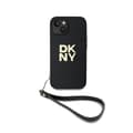 Pikkukuva 2 / 7: DKNY-ranneke Stock Logolla - iPhone 14 / 15 / 13 -kotelo (musta)