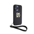 Pikkukuva 3 / 7: DKNY-ranneke Stock Logolla - iPhone 15 Pro -kotelo (musta)