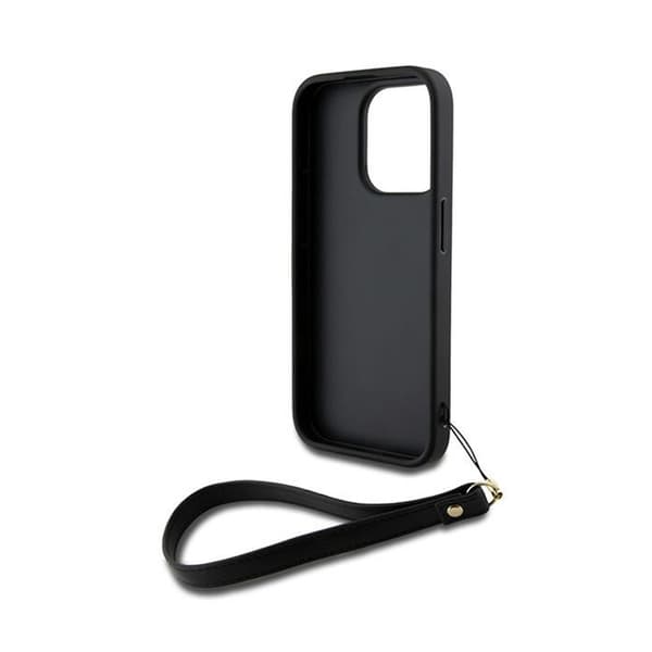 DKNY-ranneke Stock Logolla - iPhone 15 Pro -kotelo (musta)
