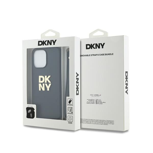 DKNY-ranneke Stock Logolla - iPhone 15 Pro -kotelo (musta)