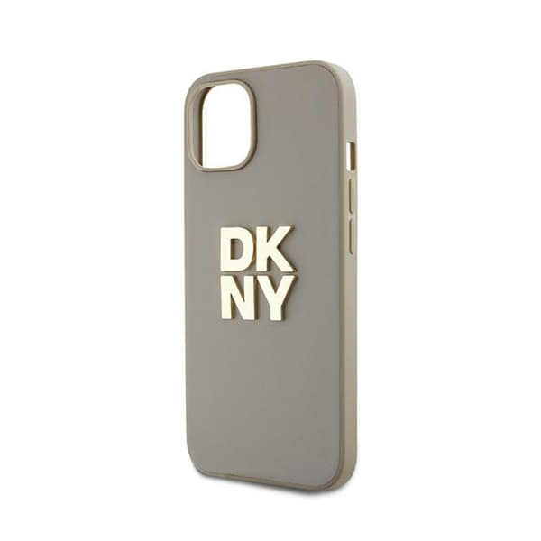 DKNY-ranneke Stock Logo - iPhone 15 Plus -kotelo (beige)