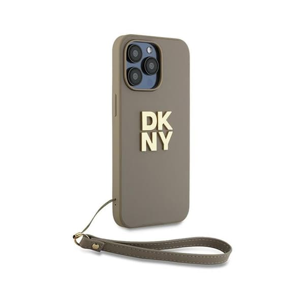 DKNY-ranneke Stock Logo - iPhone 15 Pro Max -kotelo (beige)