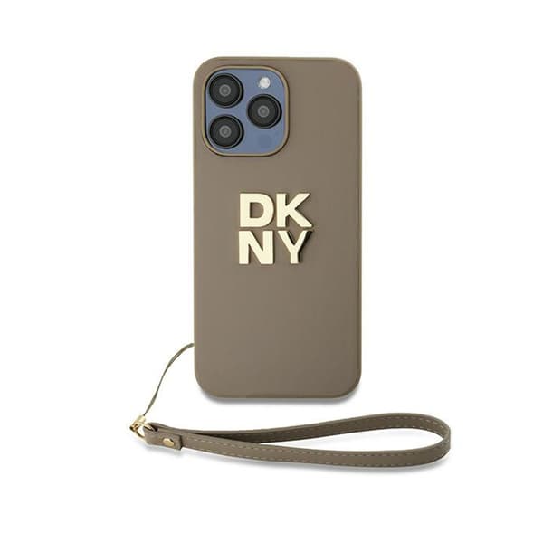 DKNY-ranneke Stock Logo - iPhone 15 Pro Max -kotelo (beige)
