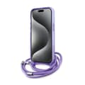 Miniatyrbillede 4 af 7: Karl Lagerfeld IML Crossbody Monogram Karl & Choupette Head MagSafe - iPhone 15 / 14 / 13 Cover (Lilla)