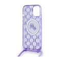 Miniatyrbillede 6 af 7: Karl Lagerfeld IML Crossbody Monogram Karl & Choupette Head MagSafe - iPhone 15 / 14 / 13 Cover (Lilla)