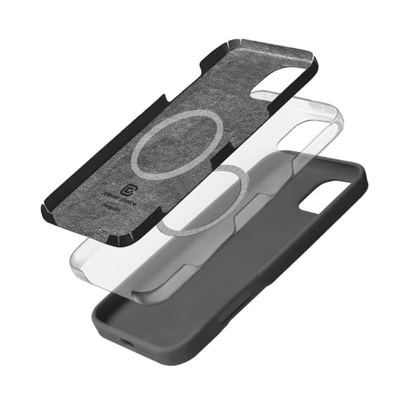 Crong Color Cover Magnetisk - iPhone 16 Pro MagSafe-cover (Titanium)