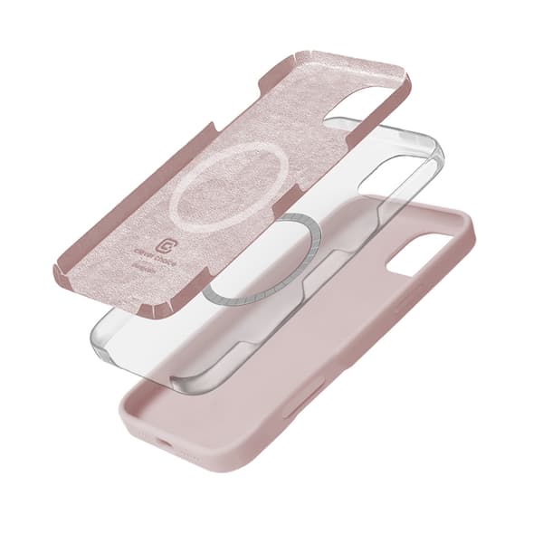 Crong Color Cover Magnetisk - iPhone 16 Pro Max MagSafe-cover (sandpink)