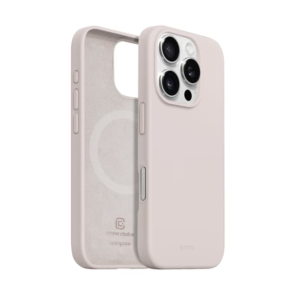 Crong Color Cover Magnetisk - iPhone 16 Pro Max MagSafe-cover (sandpink)
