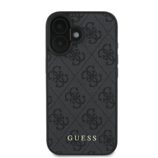 Guess 4G Classic - iPhone 16 Plus -suojakuori (musta)