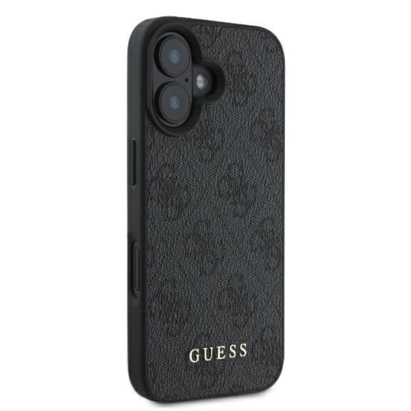 Guess 4G Classic - iPhone 16 Plus -suojakuori (musta)