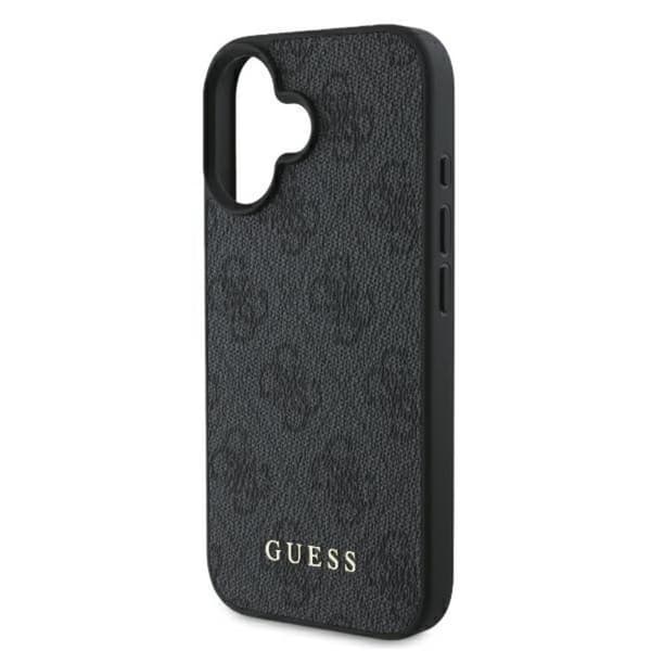 Guess 4G Classic - iPhone 16 Plus -suojakuori (musta)