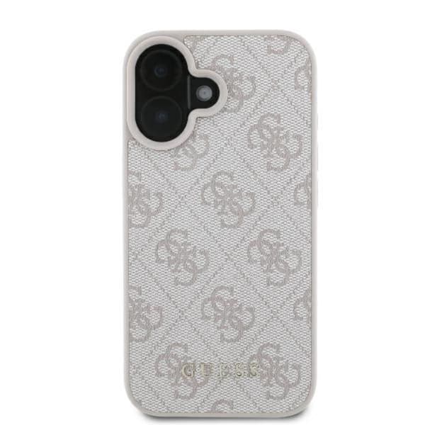 Guess 4G Classic - iPhone 16 Plus -suojakuori (vaaleanpunainen)