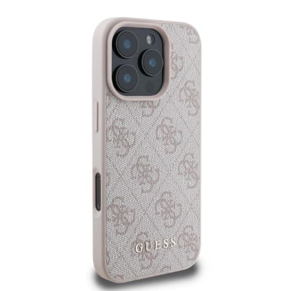 Guess 4G Classic - iPhone 16 Pro Max cover (lyserød)