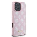 Miniatyrbild 2 av 4: Guess Peony Script MagSafe - iPhone 16 Pro Max-skal (rosa)